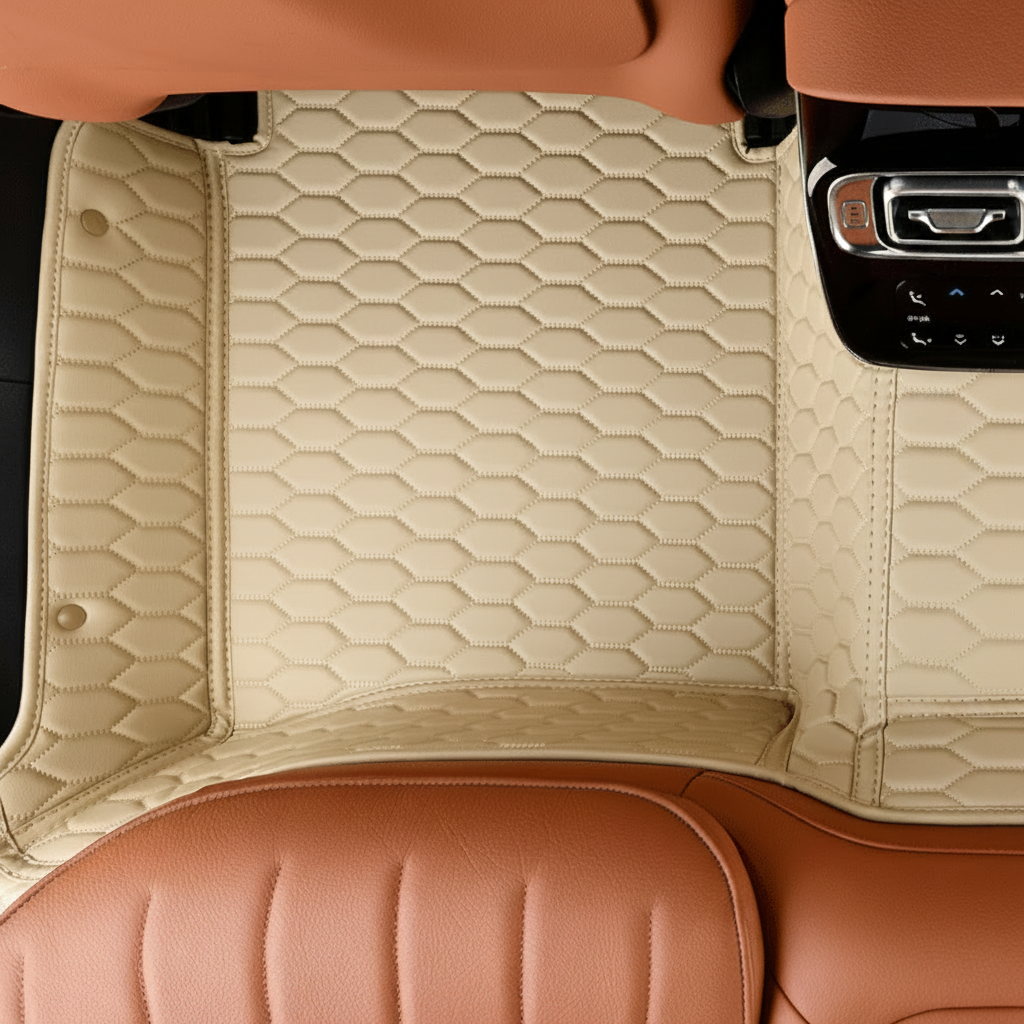 Beige HoneyComb Design